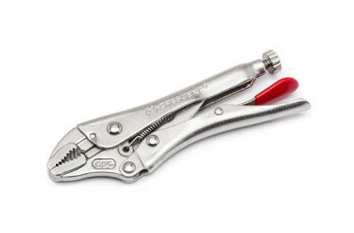 Crescent C5CV 5-Inch Curved Jaw Locking Plier with Wire Cutter