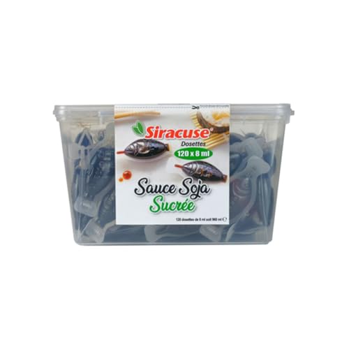 Sauce soja sucrée dosette Siracuse pour vos pique-niques et déjeuners à emporter