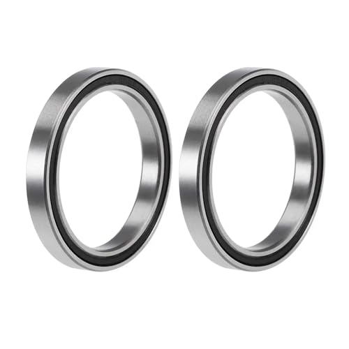 2 Pieces of Bearings 608 6700 6701 6702 6703 6704 6705 6706 6707 6708 6709 6710-2 ZZ Ultra-Thin Wall Rubber dust-Proof Ball Bearings(-2RS,2 PCS_6710 50X62X6MM)