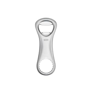 OXO Ergonomischer Flaschenöffner für Kronkorken und Drehverschlüsse