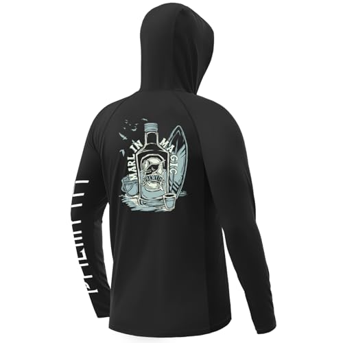 Image of Palmyth Fishing Shirts for Men Long Sleeve UPF 50+ Sun Protection Hoodie