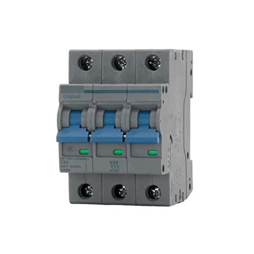 Mini disjoncteur triphasé MCB AC 3P 230V 10KA protection surcharge
