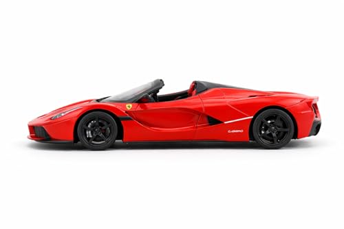 Image of 1:24 Scale LaFerrari Convertible Die Cast Metal Car Model with Openable Doors & Hood, Detailed Interior, Pull Back Action Toy Car for Kids & Collectors, Display Model