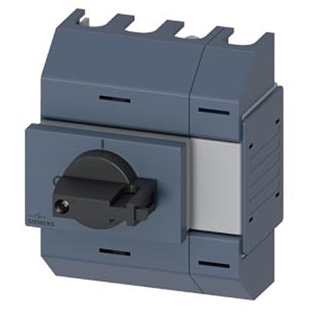 Disjoncteur 4 pôles Siemens 16A pour rail DIN triphasé puissance 7,5 kW IP10