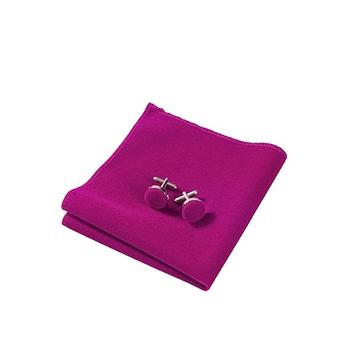 Image of GUSLESON Mens Solid Plaid Velvet Pre-tied Adjustable Bow Tie and Pocket Square Cufflink Set with Gift Box
