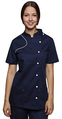 Mirabella Health & Beauty Damen Medizin Und Pflege Kasack Kittiwake Marineblau-Weiß Gr. 40 Cover