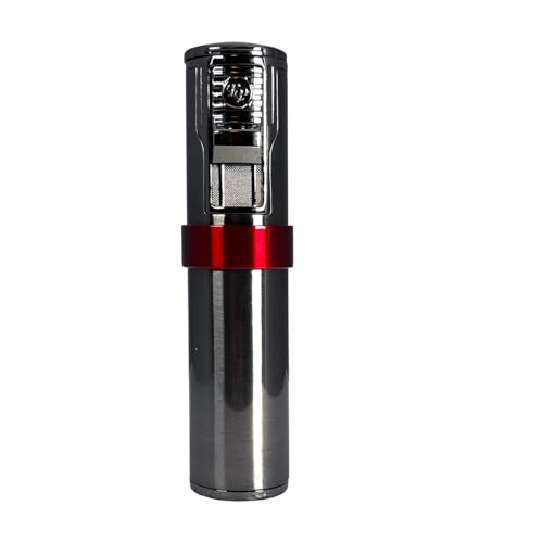 Encendedor Rocky Patel Diplomat 5 Mechas con Punch Gunmetal miniatura 1