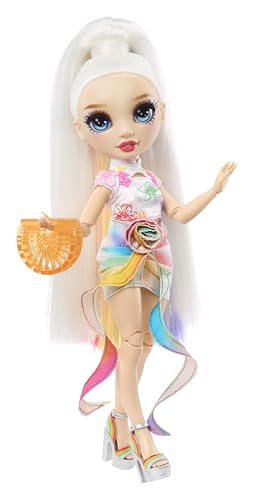 Muñeca Rainbow High Amaya con pelo largo cepillable y dos conjuntos de moda 3