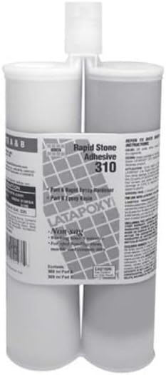 Laticrete Latapoxy 310 Epoxy Stone Adhesive - 2 x 300ml Cartridges (310 Rapid)