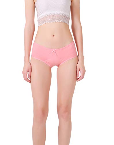Hellove Womens Cotton Panties Protective Briefs For Teen Girls,Women (H-02-5, Medium) #TOP2