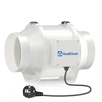 Ventola Estrazione 150 Mm Silenziosa - Per Bagno, Ufficio, Idrocoltura