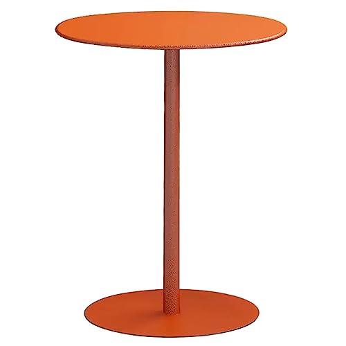 Table de bistrot ronde grise de 70 x 72 cm pour intérieur et extérieur