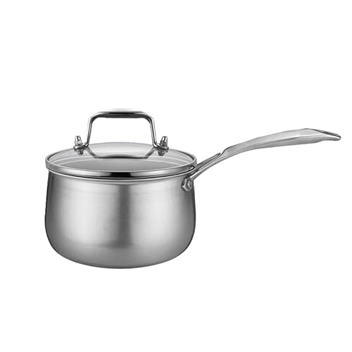 3-in-1 Titanium Tri-Ply Saucepan with Lid (2L) – Ultra-Lightweight, Induction Compatible, Rustproof Cookware for Healthy Cooking - Image 6