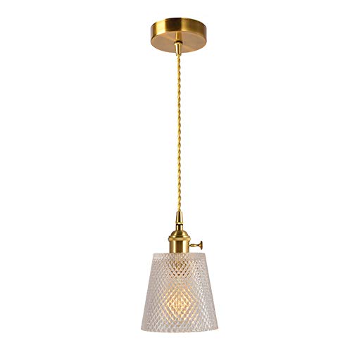 Lustre suspension nordique en verre ciselé pour une chambre contemporaine