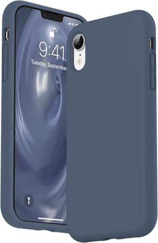Image of VONZEE Anti Scratch Semi Translucent Cover for iPhone XR Case, Premium PC + TPU Phone Cases Drop Proof, Slim Anti Yellowing Never Yellowing Shockproof