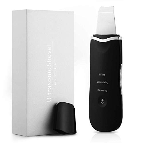 Preisvergleich Produktbild Ultraschallpeelinggerät CouHaP Ultraschall Gesichts Haut Scrubber Skin Peeling Porenreiniger Mitesserentferner Haut Scrubber Akne-Entferner Mitesser Entferner Ionen Hautreiniger USB-Gebühr