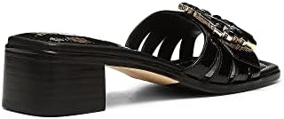 Donald Pliner Women's Slide Sandal, Black, 6 | Image 1