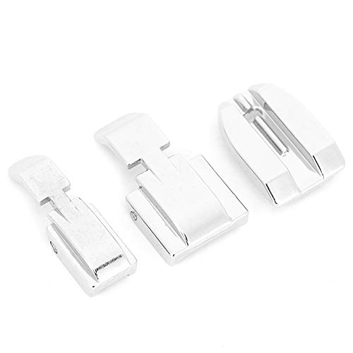 3 Piezas Pie Prensatela Invisible Acero Inoxidable miniatura 3