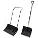 Produktbild PRIMEGARDEN® WINTERDUET-2 Schneeschaufel Schaufeln ECO 49cm + Schneepflug Schneeschaber Schneeräumer 80cm Set