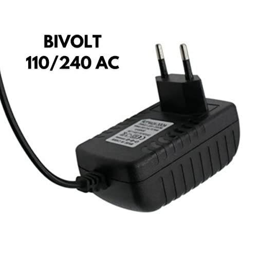 Carregador Fonte Para Tablet De 9V 2A Com Dois Plugues De 4mm E 2.5mm Ponta Fina Bivolt Fonte De Ali