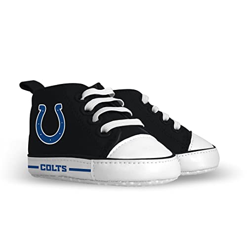Image of Baby Fanatic Infant Pre Walkers Shoes - NFL Indianapolis Colts Officially Licensed Multicolor