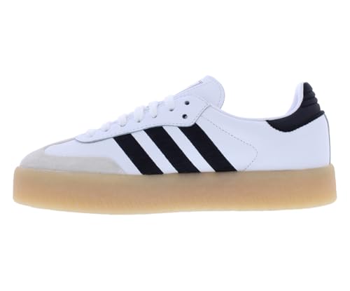Adidas Sambae Womens Shoes (White Black Gum, US Footwear Size System, Adult, Women, Numeric, Medium, 7.5)3