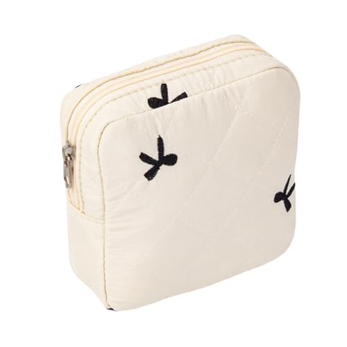 Bolsa De Periodo - Bolsa De Salud, Use Ampliamente La Bolsa De Almohadilla | Estuche Con Cremallera Compacta Para Almohadillas De Enfermería, Organizador De Kits Menstruales Para Adolescentes, Puerta