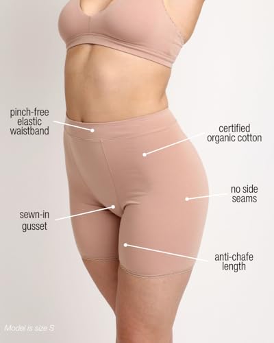 Organic Cotton Womens Boxer Underwear, 2 Pack2