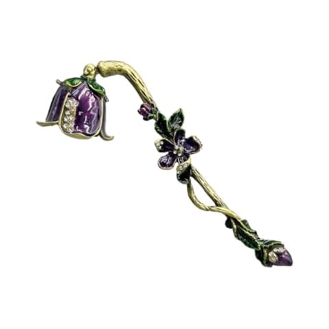 Hicello Vintage Candle Snuffer with Floral Design Cover