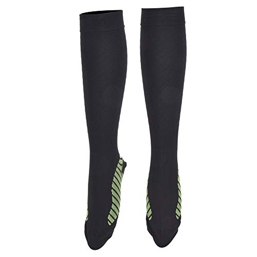 Meias de compressão esportiva, meias de compressão multiuso com suporte para pernas para corrida e c