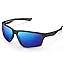 Frame: Matte Black /Lens: Smoke - Cobalt Blue Mirror