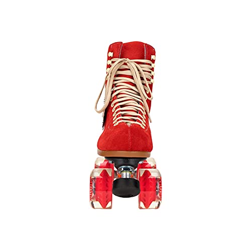 Moxi Lolly Roller Skate - Fashionable Womens Quad Roller Skate | Poppy Red | Size 7 - Thumbnail 5