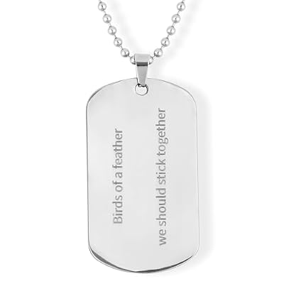 Mikovivi Birds of a Feather Necklace, Stainless Steel Singer Album Inspired Merch with Flannel Trendy Pendant Necklace Jewelry Gifts for Concert Fans
