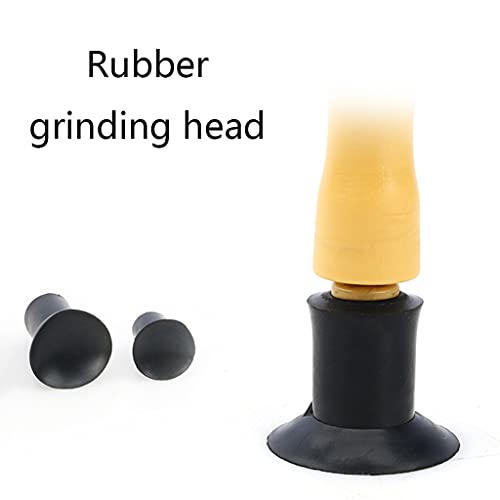 Conjunto de 2 peças de ponta dupla kit de sucção de moagem manual ferramentas resistentes ao desgast