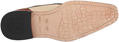 Stacy Adams Men's Turano Bike Toe Oxford, Brown Multi, 10.5 Wide | Image 3