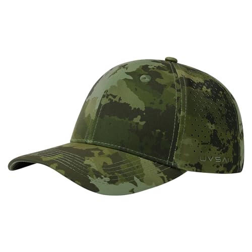 Image of UPF 50+ Performance Water Resistant Baseball Cap Lightweight Breathable Hat Golf Running Boat Hiking for Men Women