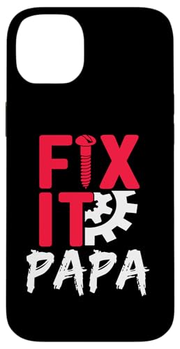 Fix It パパ 職人 固定 修理 修理 便利屋 お父さん スマホケース iPhone 14 Plus 用