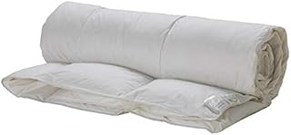 Lancashire Textiles Luxurious Lightweight Cool Duvet Quilt 4.5 Tog White Goose Feather and Down Spring & Summer Duvet With 230 Thread Count Cambric Cotton Casing  King