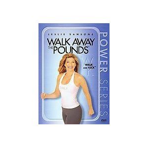 DVD Walk Away the Pounds with Leslie Sansone - Walk and Kick Book