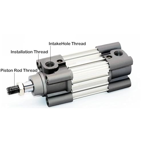 Cylindre pneumatique CP96SDB sans fuite d'air alésage 32mm course 200mm - 6