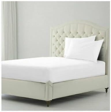 Noor's Collection - Plain Dyed Fitted Sheet - Soft Poly-Cotton Bed sheets - Soft Non-Iron Wrinkle Resistant fitted sheets - Brushed Cotton Fitted Sheet Single - Double - King & Super King Sizes