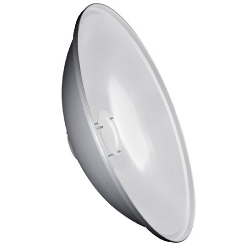 Bol beauté walimex pro 70 cm pour walimex pro & K, blanc