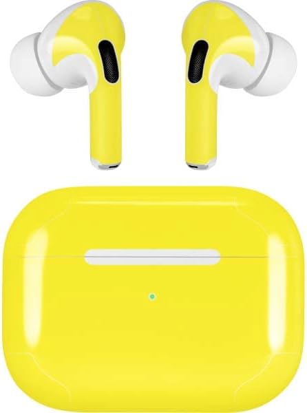 Skinit Decal Audio Skin Compatible with Apple AirPods Pro - Yellow Design