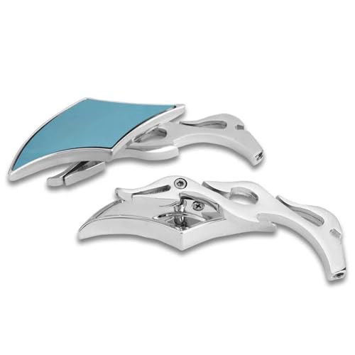 Espejos cromados efecto diamante de alta calidad para moto Boulevard C50 M50 7