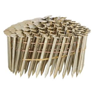 #US 7200Pcs 1-3/4" 0.12" 15 Degree Galvanized Coil Roofing Nail 3/8" Head Diameter