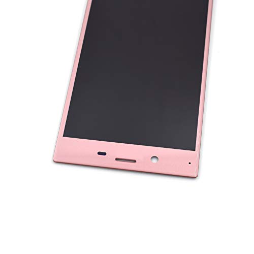 Image of LCD Screen Display with Digitizer Touch Panel Without Bezel Frame Compatible with Sony Xperia XZ F8331 F8331 F8332(Pink)
