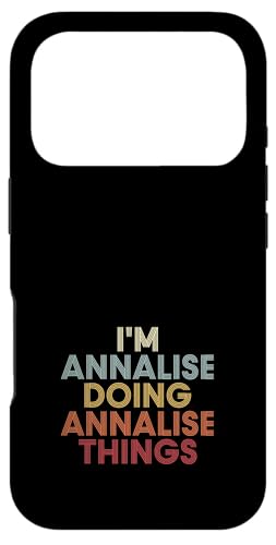 Annalise Name Annalise Personalized Name First Given �X�}�z�P�[�X iPhone 17 Pro �p