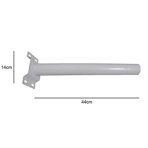 Luminaria Solar Poste Com Suporte Placa Completa LED 100W Sensor Controle Jardim Rua