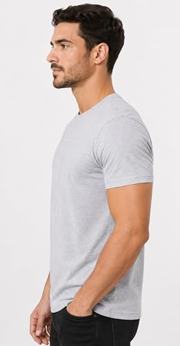 Image of London Hills T Shirt For Man | Men Round Neck Tshirts | Tshirt Shirts Men | Gym T Shirts For mens Workout | T-shirts For Man Cotton Stylish Round Neck T Shirt Half Sleeve Regular Fit Solid Multicolour