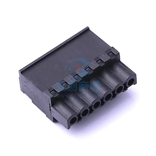 2 piezas 5.08mm Número de filas: 1 Número de pines por fila: 6 terminales enchufables P = 5.08mm Plug 5.08mm DB2EKA-5.08-6P-BK-S Cover